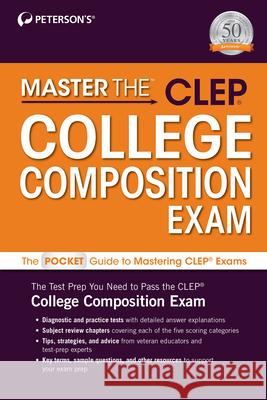 Master the CLEP College Composition Peterson's 9780768946093 Peterson's Guides,U.S. - książka
