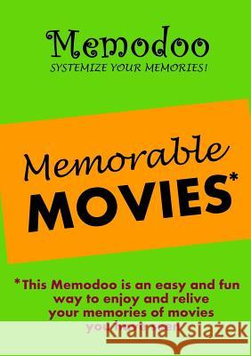 Memodoo Memorable Movies Memodoo   9781939235176 Confetti Publishing - książka