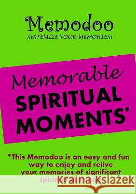 Memodoo Memorable Spiritual Moments Memodoo   9781939235275 Confetti Publishing - książka