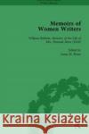 Memoirs of Women Writers, Part I, Volume 2 Anna M. Fitzer Gina Luria Walker  9781138755130 Routledge