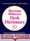 Merriam-Webster's Desk Dictionary Merriam-Webster 9780877795490 Merriam-Webster