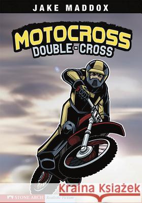 Motocross Double-Cross Jake Maddox Sean Tiffany 9781598898972 Stone Arch Books - książka