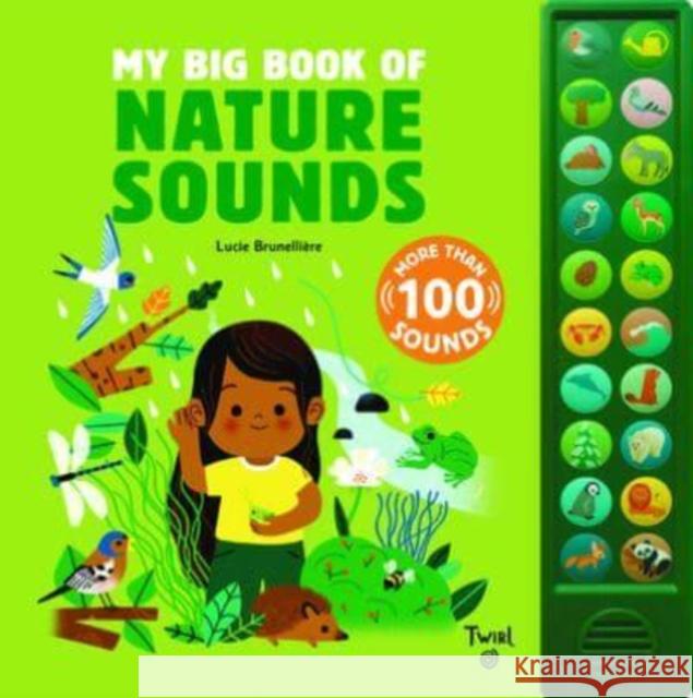 My Big Book of Nature Sounds  9782408042165 Tourbillon - książka