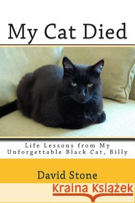 My Cat Died: Life Lessons from My Unforgettable Black Cat, Billy David Stone Deborah Julian 9781511467414 Createspace - książka