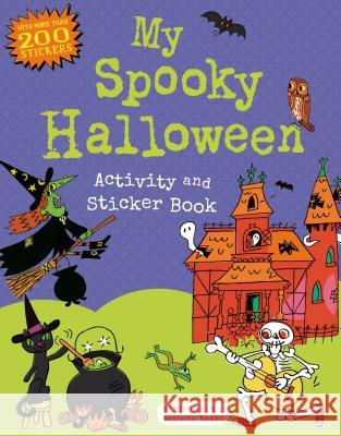 My Spooky Halloween Activity and Sticker Book Anonymous 9781619633322 Walker & Company - książka