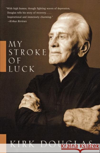My Stroke of Luck Kirk Douglas 9780060014049 Harper Paperbacks - książka