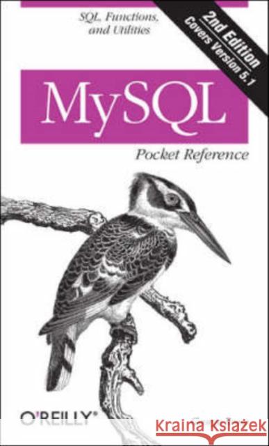 MySQL Pocket Reference George Reese 9780596514266 O'Reilly Media - książka