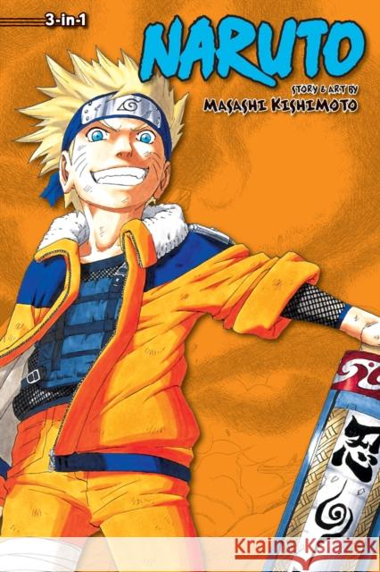 Naruto (3-in-1 Edition), Vol. 4: Includes vols. 10, 11 & 12 Masashi Kishimoto 9781421554884 Viz Media, Subs. of Shogakukan Inc - książka