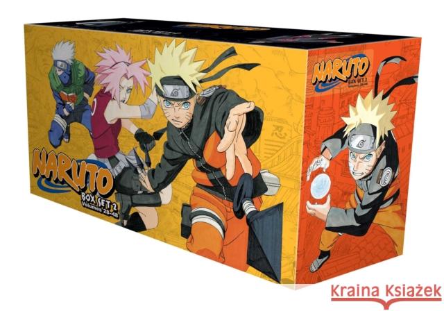 Naruto Box Set 2: Volumes 28-48 with Premium Masashi Kishimoto 9781421580807 Viz Media, Subs. of Shogakukan Inc - książka