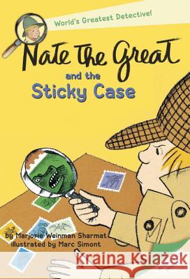 Nate the Great and the Sticky Case Marjorie Weinman Sharmat Marc Simont 9780440462897 Yearling Books - książka