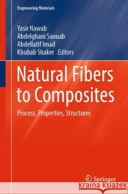 Natural Fibers to Composites: Process, Properties, Structures Yasir Nawab Abdelghani Saouab Abdellatif Imad 9783031205965 Springer - książka