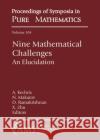 Nine Mathematical Challenges  9781470454906 American Mathematical Society
