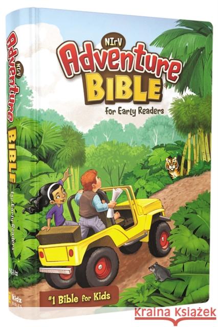 NIrV, Adventure Bible for Early Readers, Hardcover, Full Color  9780310727422 Zonderkidz - książka