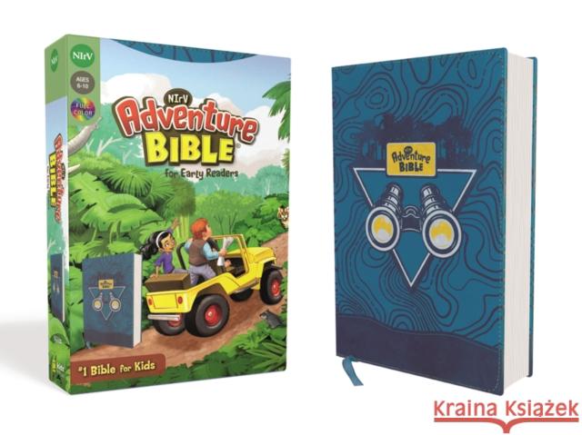 Nirv, Adventure Bible for Early Readers, Leathersoft, Blue, Full Color Lawrence O. Richards 9780310458791 Zonderkidz - książka