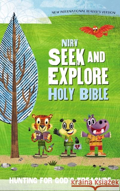 Nirv, Seek and Explore Holy Bible, Hardcover: Hunting for God's Treasure Zondervan 9780310763536 Zonderkidz - książka