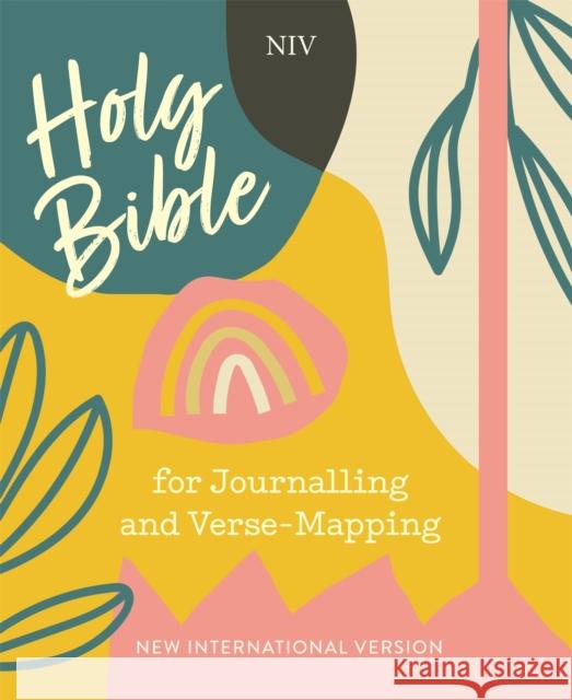 NIV Bible for Journalling and Verse-Mapping: Rainbow New International Version 9781529348415 Hodder & Stoughton - książka