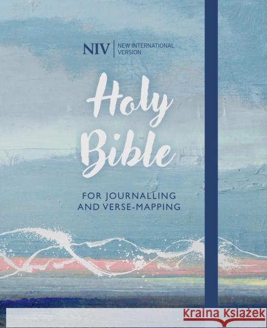 NIV Bible for Journalling and Verse-Mapping: Waves New International Version 9781399801614 Hodder & Stoughton - książka
