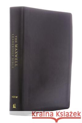 Niv, Maxwell Leadership Bible, 3rd Edition, Premium Bonded Leather, Burgundy, Comfort Print John C. Maxwell 9780785223306 Thomas Nelson - książka