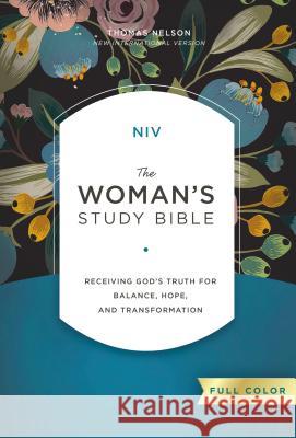 NIV, the Woman's Study Bible, Hardcover, Full-Color: Receiving God's Truth for Balance, Hope, and Transformation Dorothy Kelley Patterson 9780785212379 Thomas Nelson - książka