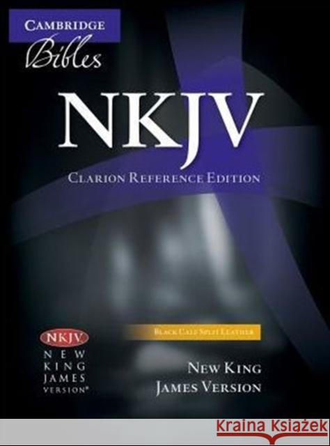NKJV Clarion Reference Bible, Black Calf Split Leather, NK484:X  9781107676824 Cambridge University Press - książka