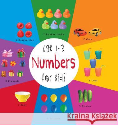 Numbers for Kids age 1-3 (Engage Early Readers: Children's Learning Books) with FREE EBOOK Martin, Dayna 9781772260717 Engage Books - książka