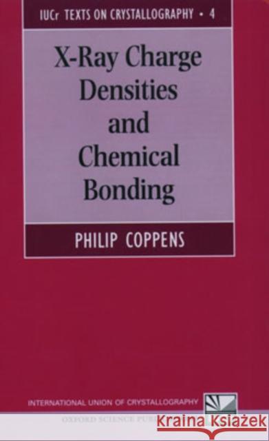 X-Ray Charge Densities and Chemical Bonding