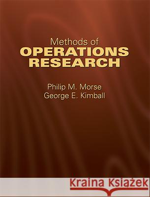 Methods of Operations Research