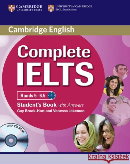 Complete IELTS Bands 5–6.5 Student's Book with Answers with CD-ROM