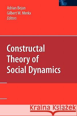 Constructal Theory of Social Dynamics