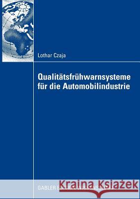 Qualitätsfrühwarnsysteme Für Die Automobilindustrie