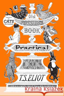 Old Possum's Book of Practical Cats T. S. Eliot Edward Gorey 9780151686568 Harcourt - książka