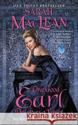 One Good Earl Deserves a Lover: The Second Rule of Scoundrels Sarah MacLean 9780062068538 Avon Books - książka