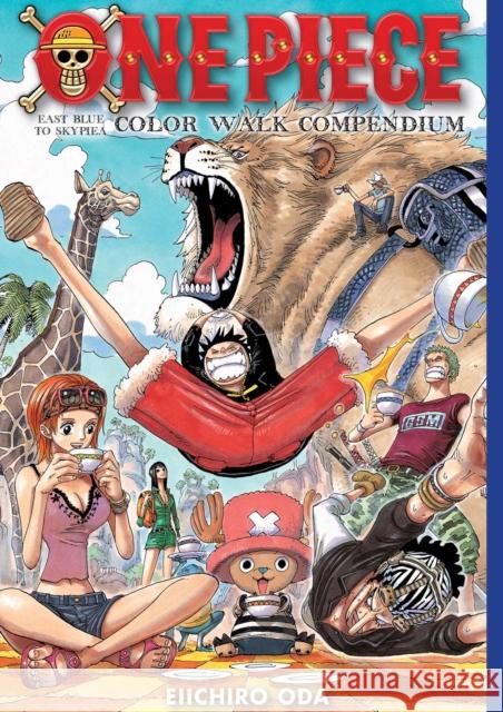 One Piece Color Walk Compendium: East Blue to Skypiea Eiichiro Oda 9781421598505 Viz Media, Subs. of Shogakukan Inc - książka