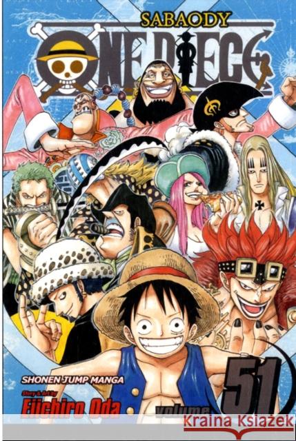 One Piece, Vol. 51 Eiichiro Oda 9781421534671 Viz Media, Subs. of Shogakukan Inc - książka