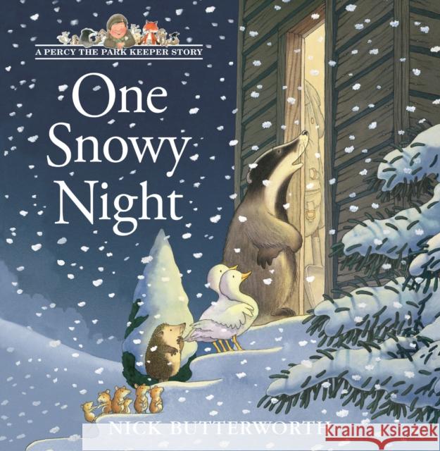 One Snowy Night Nick Butterworth 9780007146932 HarperCollins Publishers - książka