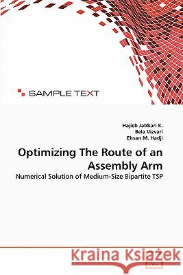 Optimizing The Route of an Assembly Arm Jabbari K., Hajieh 9783639335187 VDM Verlag - książka