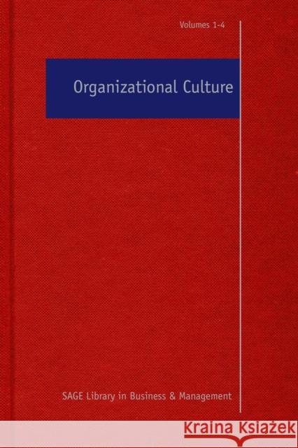 Organizational Culture M Alvesson 9781412961936 Sage Publications Ltd - książka