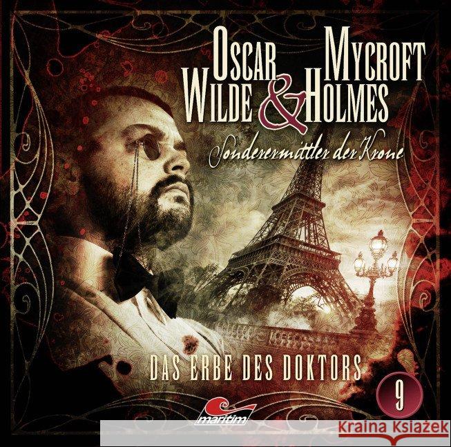 Oscar Wilde & Mycroft Holmes - Das Erbe des Doktors, Audio-CD Maas, Jonas 9783785754641 Bastei Lübbe - książka