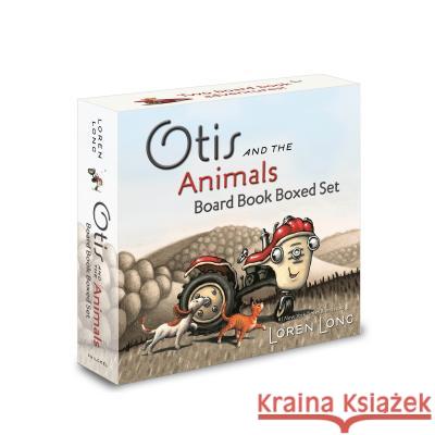 Otis and the Animals Board Book Boxed Set Loren Long 9781984837271 Philomel Books - książka