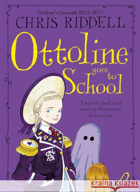 Ottoline Goes to School Chris Riddell 9780330472005 Pan Macmillan - książka