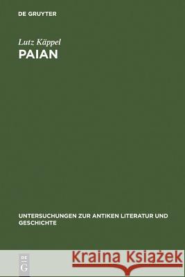 Paian Käppel, Lutz 9783110129670 Walter de Gruyter - książka