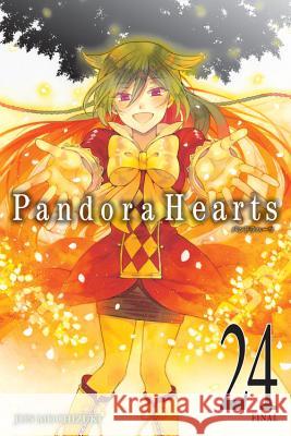 Pandorahearts, Volume 24 Jun Mochizuki 9780316393348 Yen Press - książka