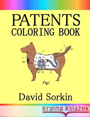Patents Coloring Book David Sorkin 9781519679116 Createspace Independent Publishing Platform - książka