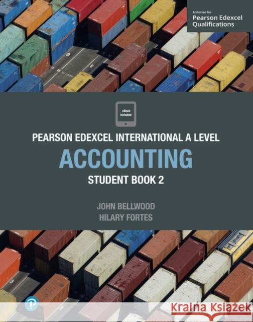 Pearson Edexcel International A Level Accounting Student Book  9781292274591 Pearson Education Limited - książka