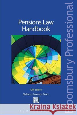 Pensions Law Handbook: 12th Edition  9781780434490 Tottel Publishing - książka