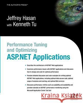 Performance Tuning and Optimizing ASP.Net Applications Tu, Kenneth 9781590590720 Apress - książka