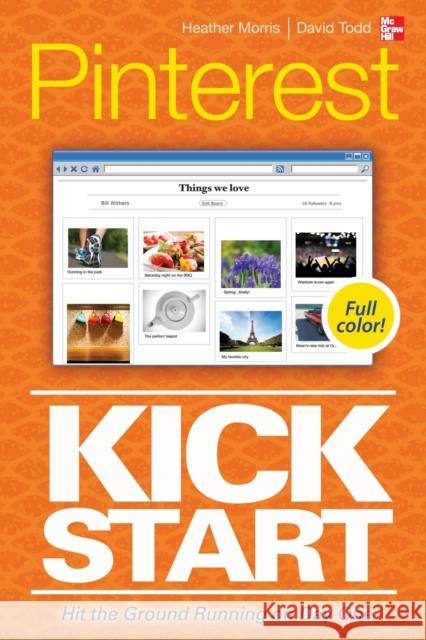 Pinterest Kickstart Heather Morris 9780071805599  - książka