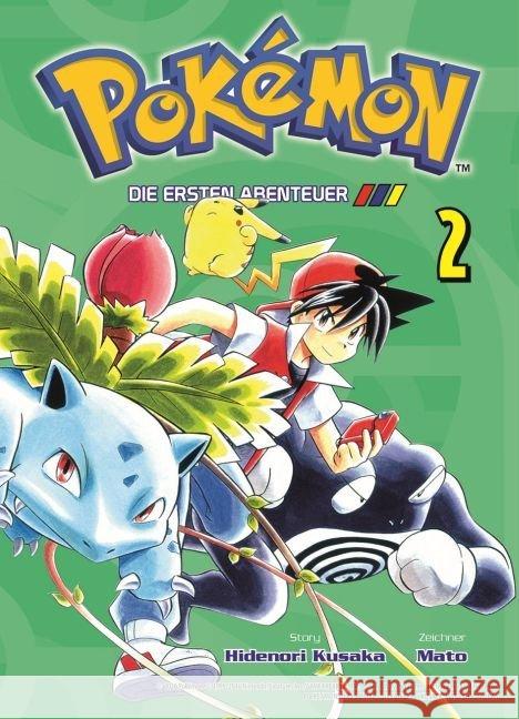 Pokémon - Die ersten Abenteuer. Bd.2 Kusaka, Hidenori; Mato 9783957986542 Panini Manga und Comic - książka