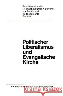 Politischer Liberalismus Und Evangelische Kirche Na Na Na Na 9783322979995 Vs Verlag Fur Sozialwissenschaften - książka