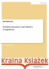 Portfolio Insurance and VaRoP. A Comparison Ralf Hohmann 9783346408693 Grin Verlag